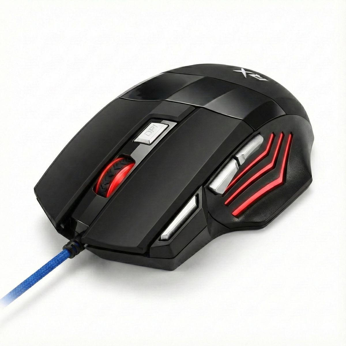 REPTILEX - Mouse Gamer ReptileX RX0047 2400 dpi Retroiluminado