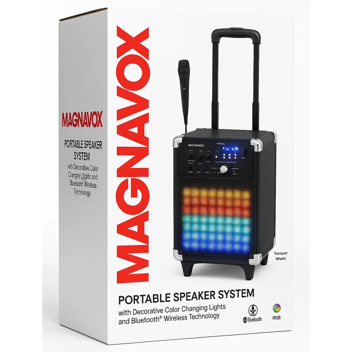 MAGNAVOX - Parlante Alámbrico Magnavox Bluetooth MHT825