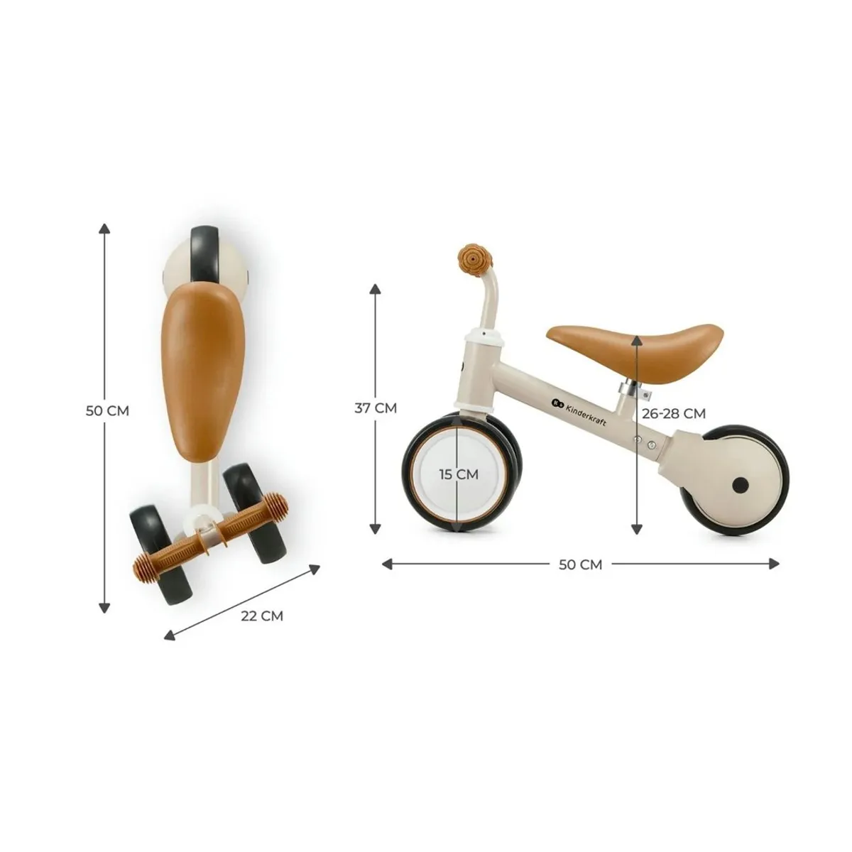 KINDERKRAFT - Triciclo Cutie Light