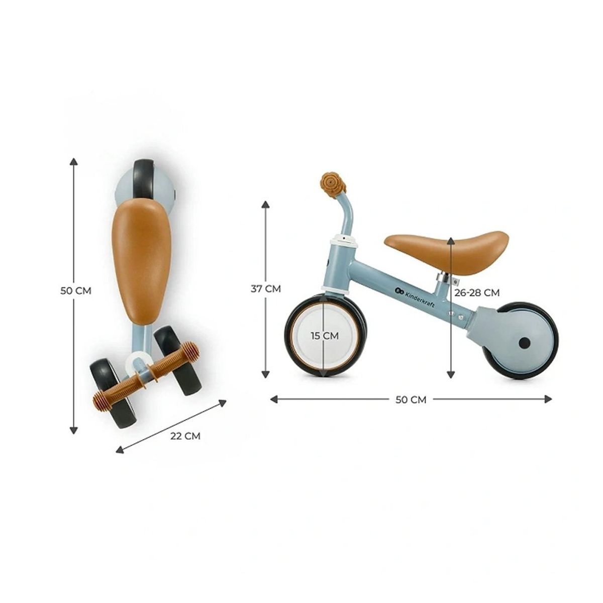 KINDERKRAFT - Triciclo Cutie Light