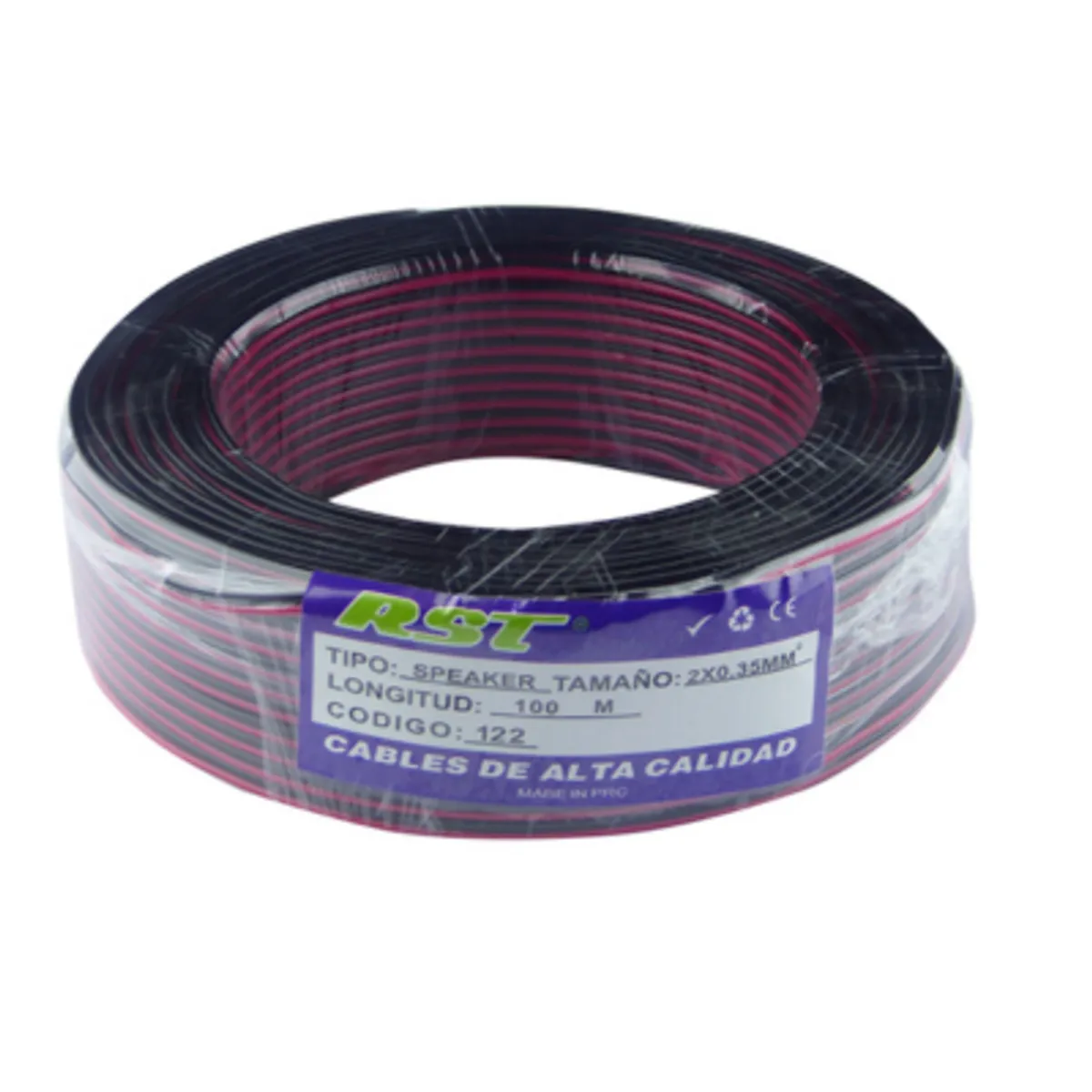 GENERICO - Rollo Cable Para Parlante 2 X 0.35 Mm