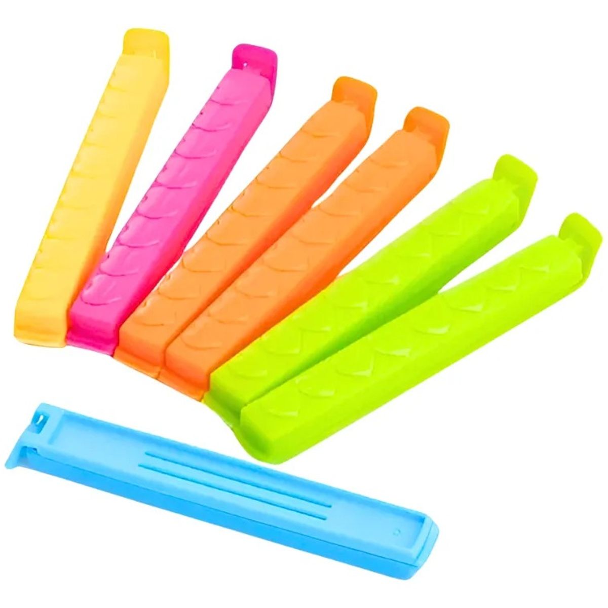 GENERICO - X10 Clips Bolsas Sellado Facil Pinzas Sellado Bolsa Alimentos Multicolor
