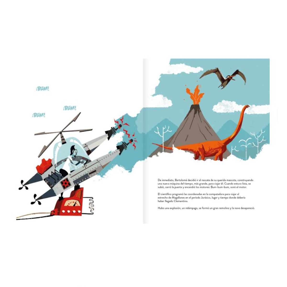 GENERICO - Libro para Niño - Rescate en el Jurásico