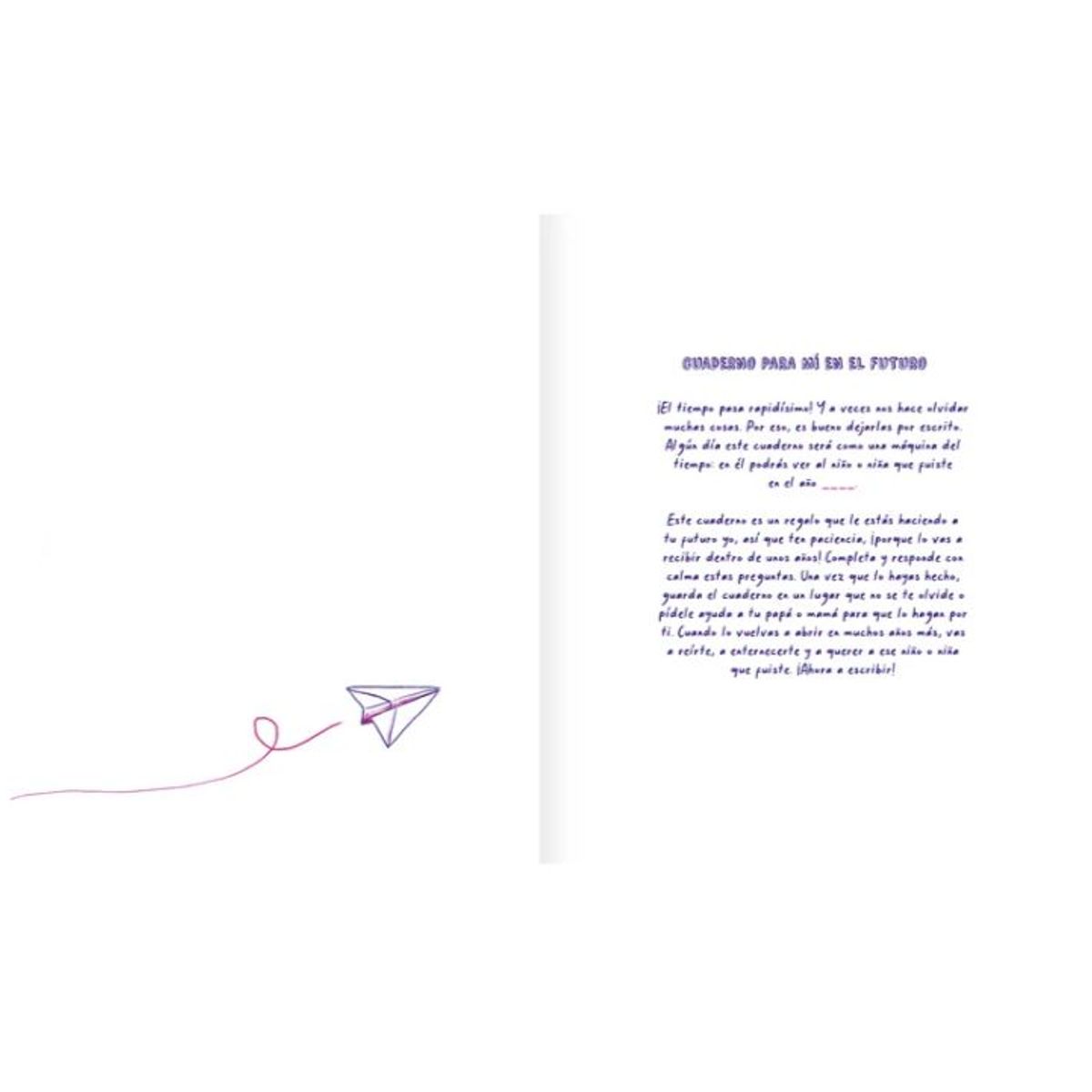 GENERICO - Libro para Niño - Un Presente para el Futuro