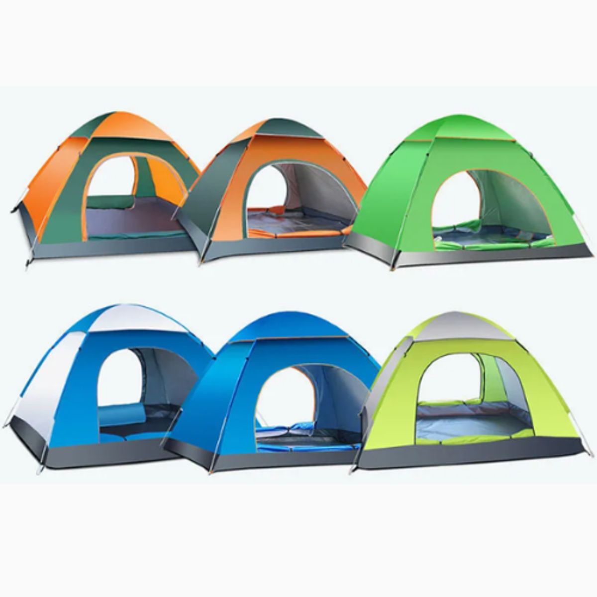 GENERICO - Carpa Doble Toldo 2 Personas