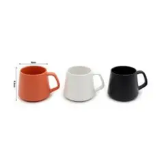 GENERICO - TAZA DE CERAMICA 360ML COLORES SURTIDOS