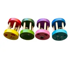 GENERICO - Sonajero Infantil Juguete Madera