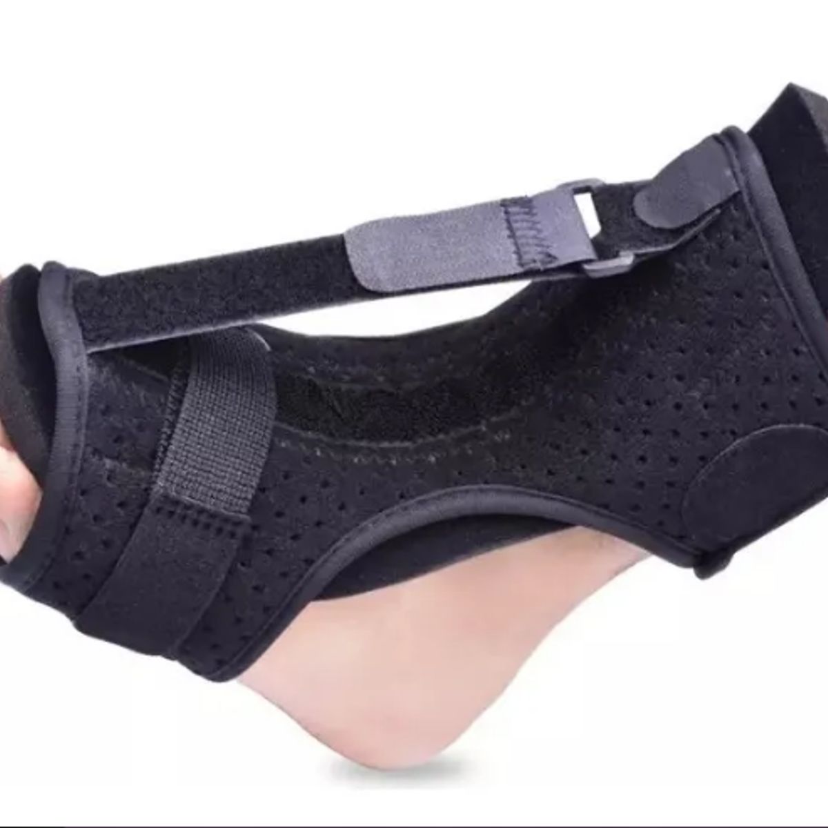 GENERICO - Férula Nocturna Para Fascitis Plantar Pie Ortopedia Negro Unica