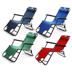 GENERICO - Silla Gravedad Cero Reclinable de Jardín