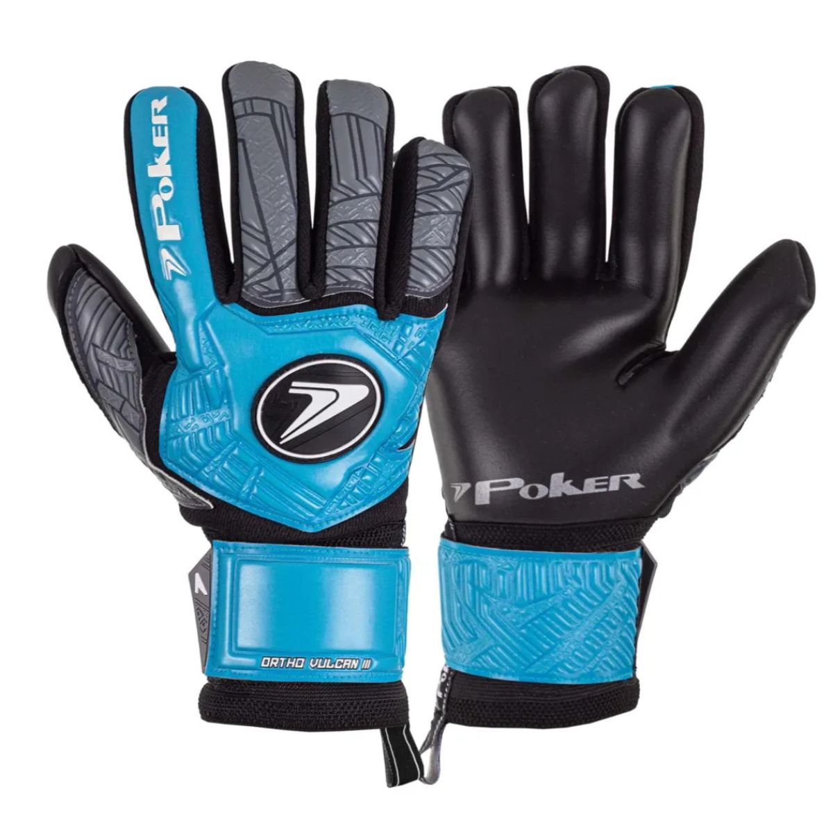 Poket - Guantes de Arquero Poker Vulcan III  Con 4 Férulas Removibles