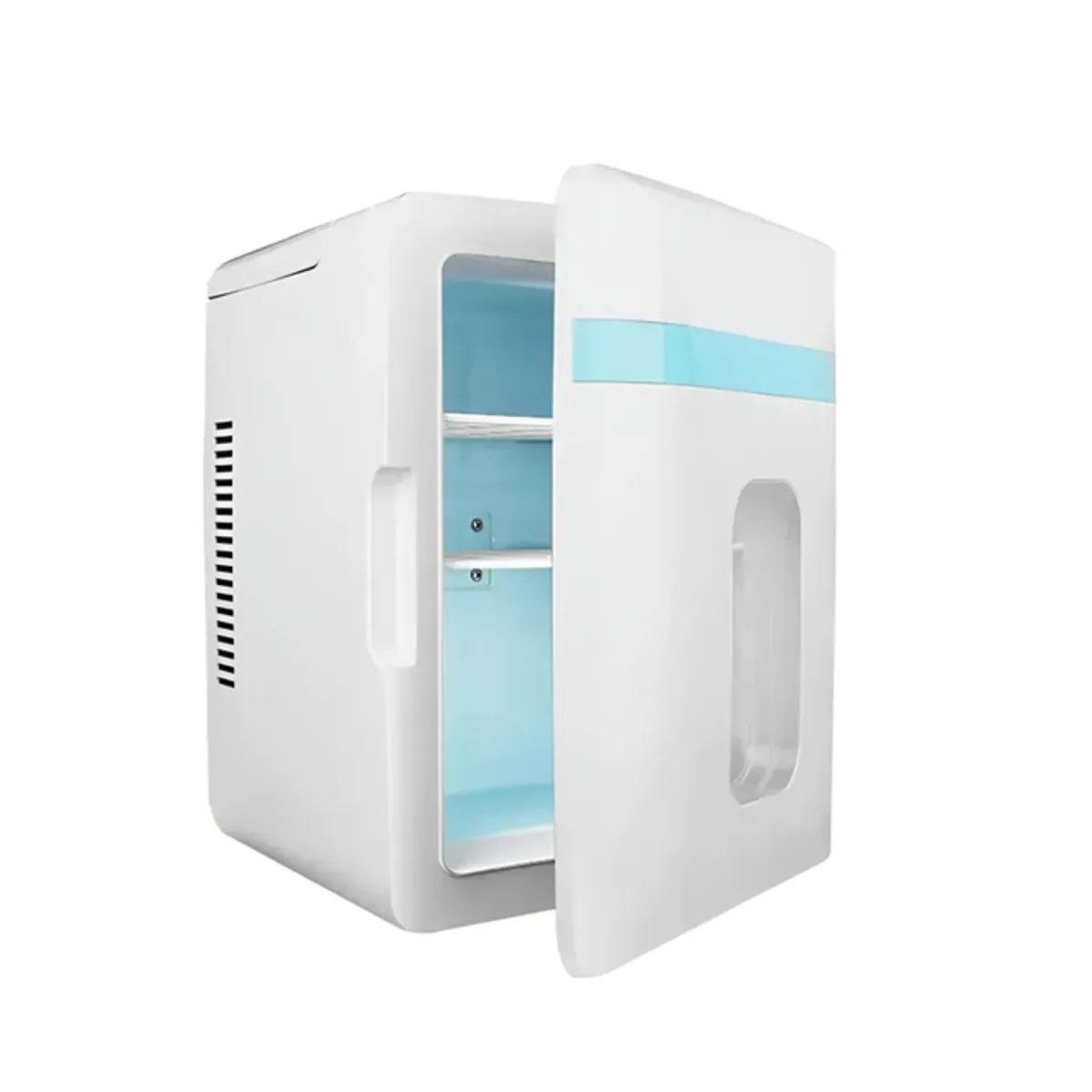 GENERICO - Mini Refrigerador 12 Litros Portatil Auto 12v Casa 220w BLANCO