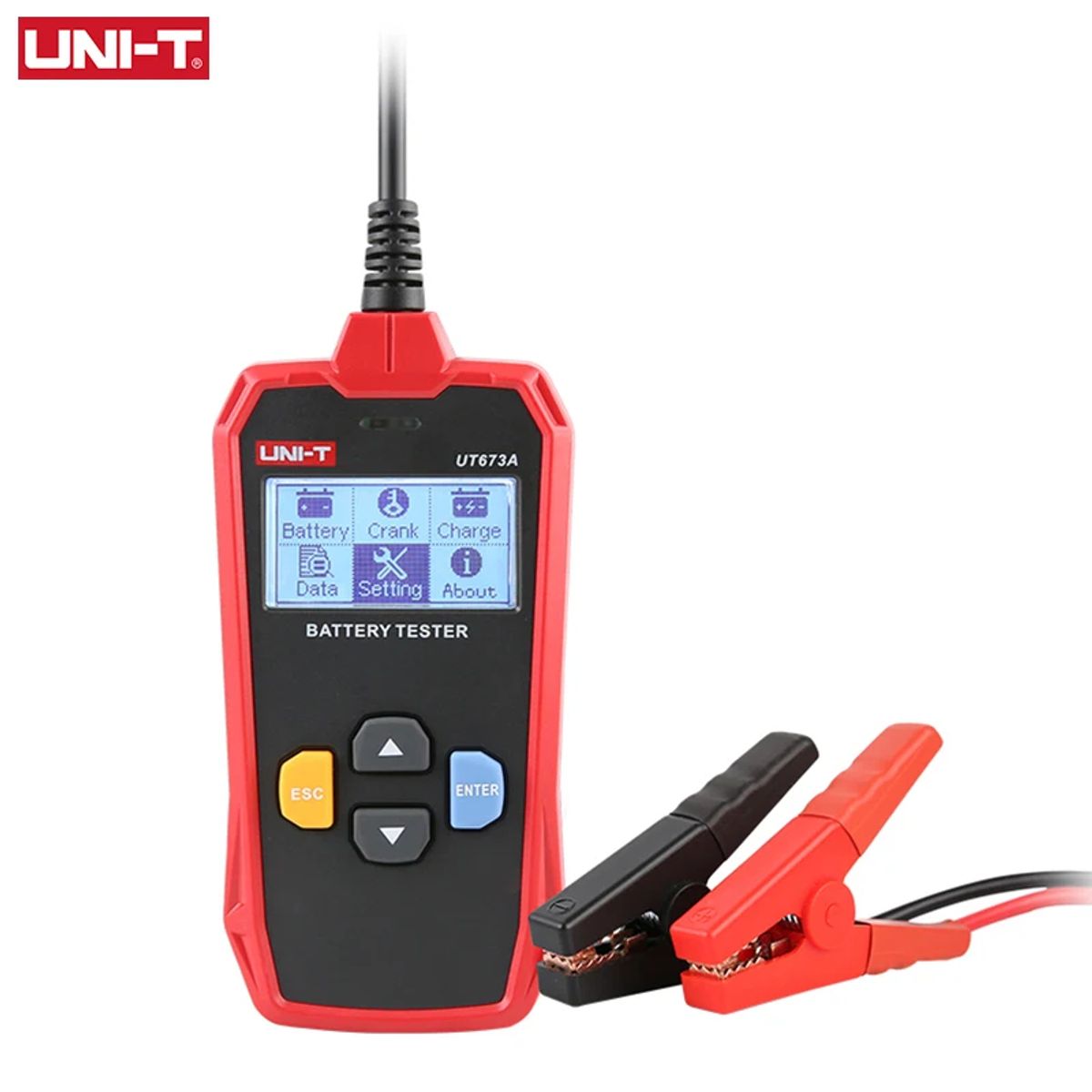 UNITE - Tester Probador De Batería De Auto Uni-t Ut673a Digital