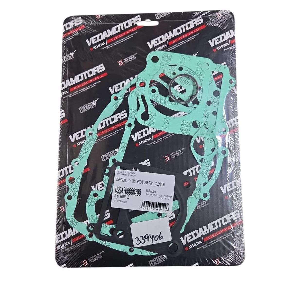 GENERICO - Kit de empaquetadura para Moto Apache RTR 200