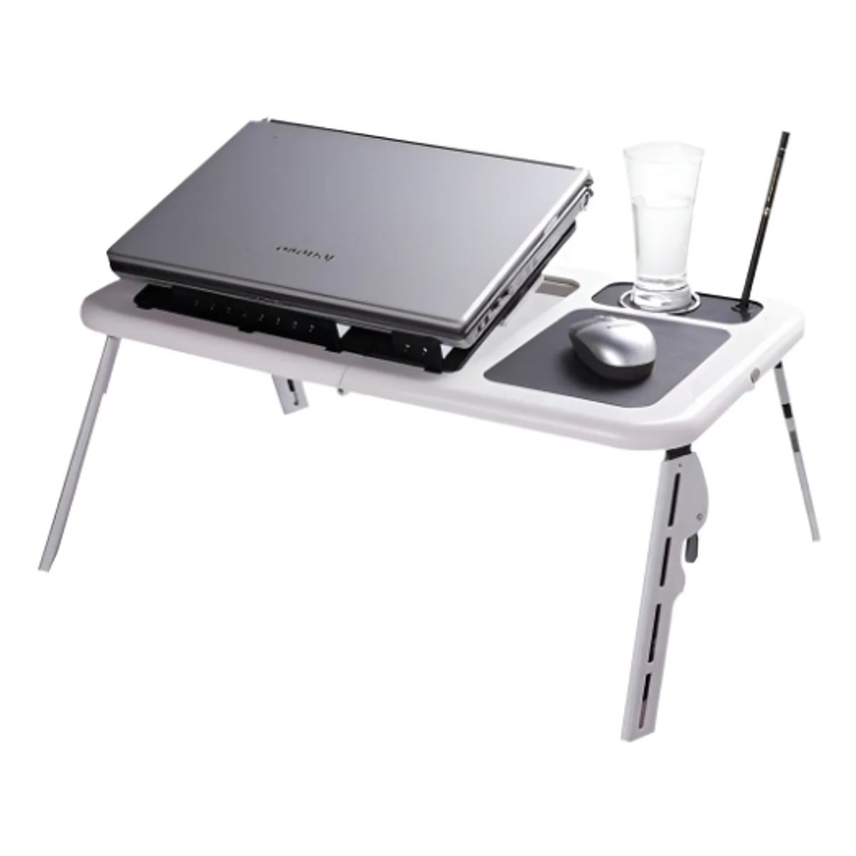 GENERICO - Mesa Portátil Notebook E-tablet Doble Ventilador