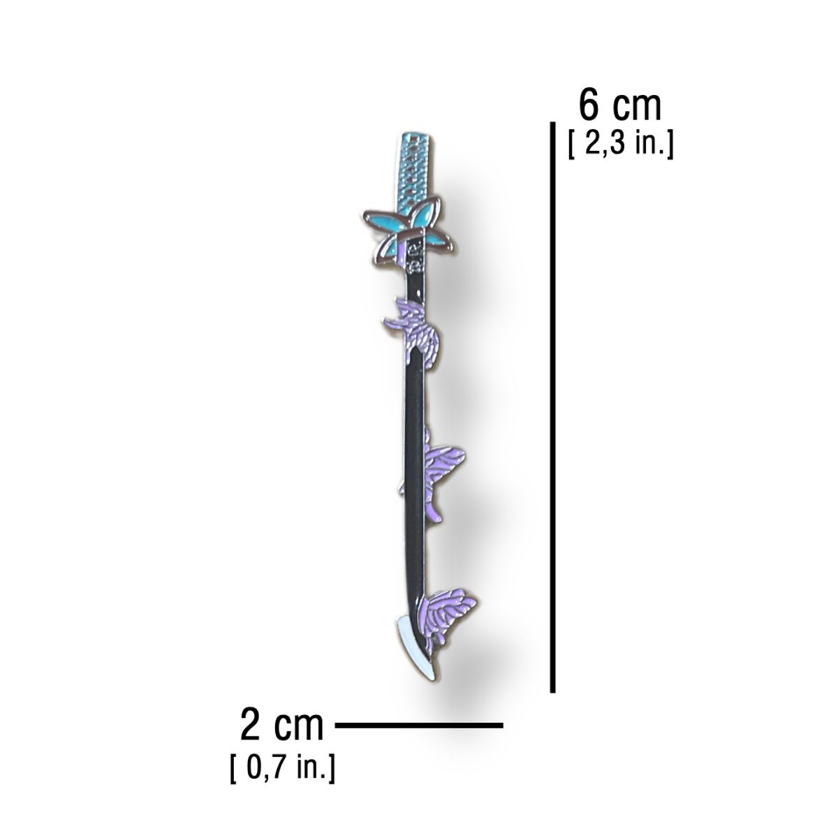 GENERICO - Pin Katana Shinobu Kocho - Demon Slayer Kimetsu no Yaiba