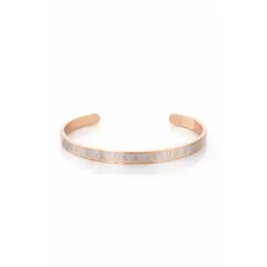 GENERICO - ️ Esclava Jesús Eternal Rose Acero Inoxidable Premium