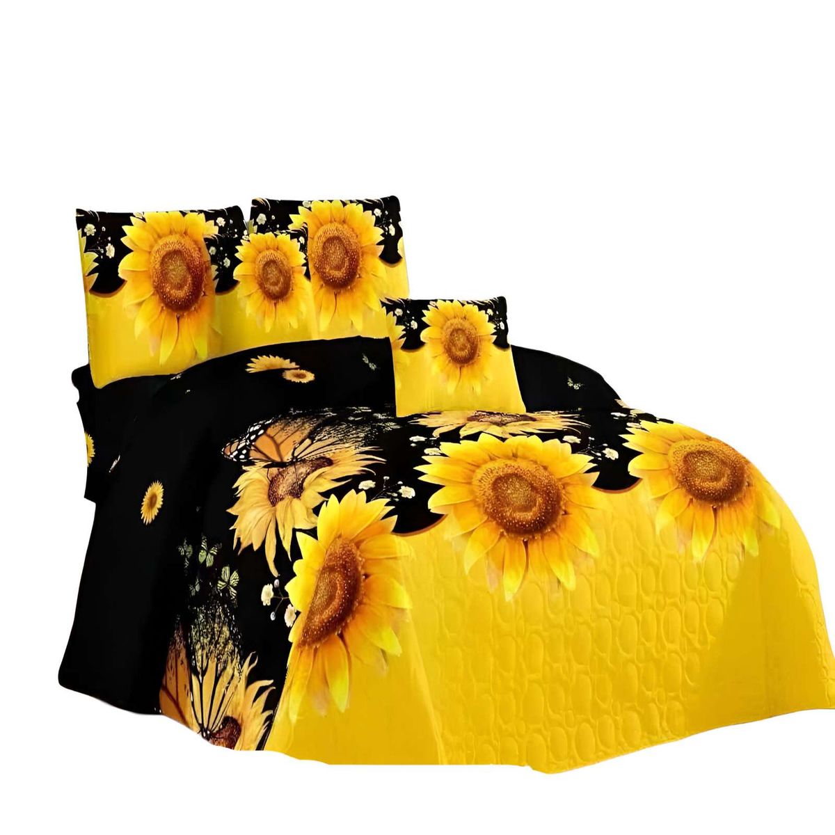 GENERICO - CUBRECAMA QUILT DE VERANO KING CON DISENO 7