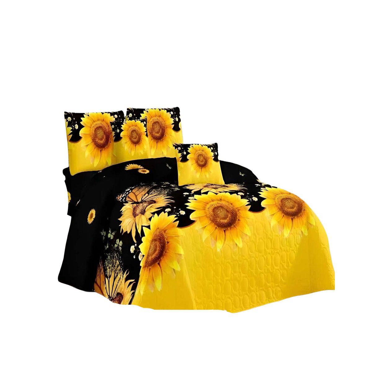 GENERICO - CUBRECAMA QUILT DE VERANO KING CON DISENO 7