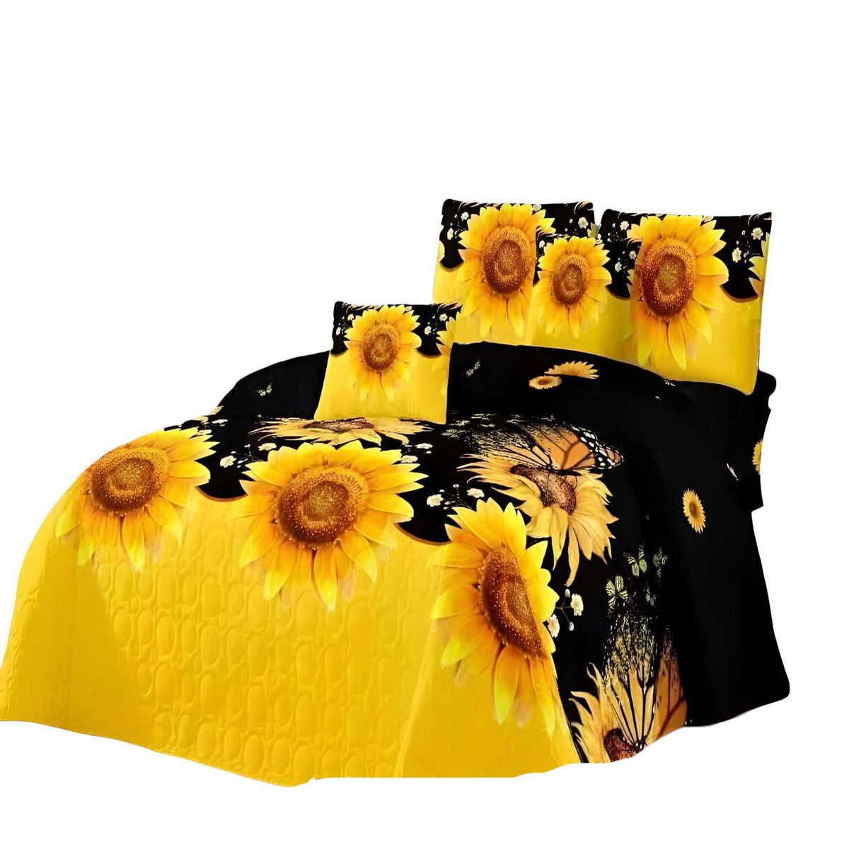 GENERICO - CUBRECAMA QUILT DE VERANO KING CON DISENO 7