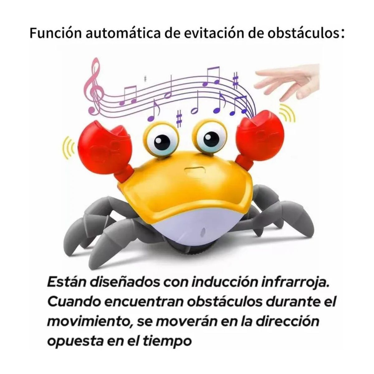 GENERICO - Fugitivo De Cangrejo Juguete Infantil Iluminación Y Música BELUG