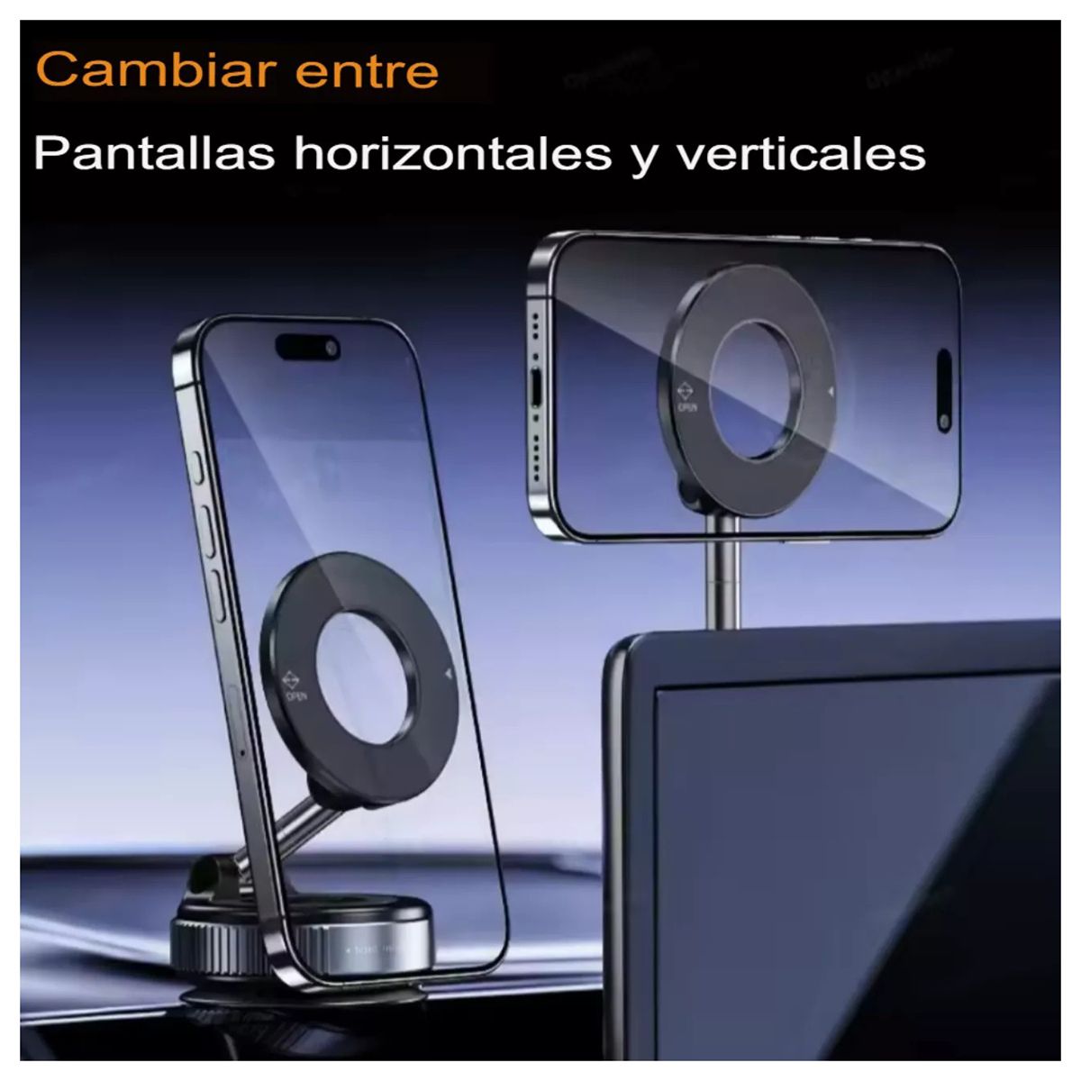 BELKRA - Soporte Telefono iPhone Android Magnetico Auto Magsafe