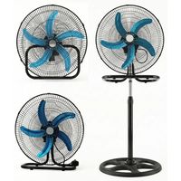 Ventilador Industrial 3 En 1 Pared Pedestal Piso Sobremesa