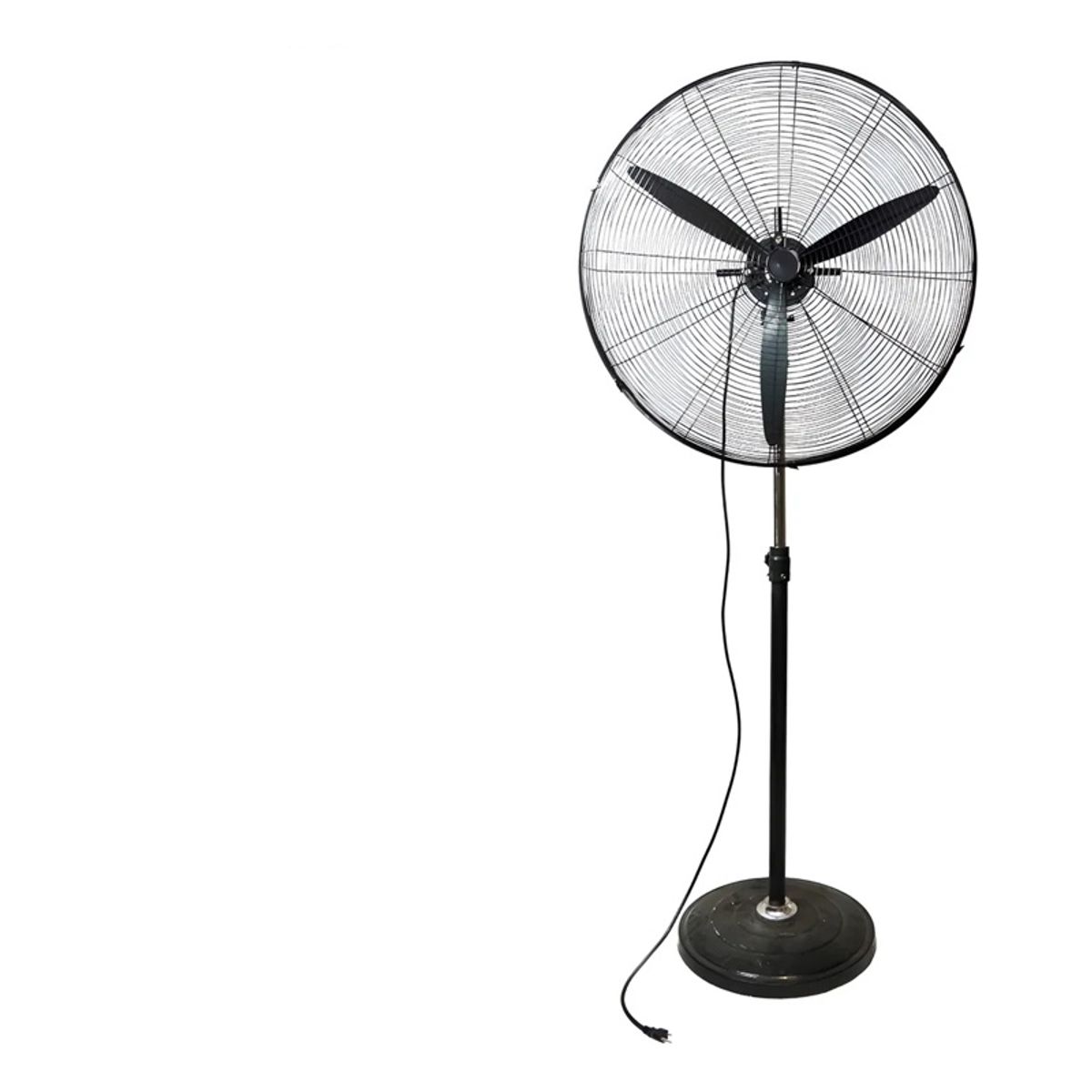 GENERICO - Ventilador de Pedestal Industrial negro