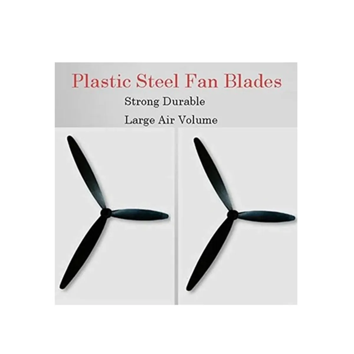 GENERICO - Ventilador de Pedestal Industrial negro