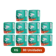 GENERICO - Pañales para Adulto Comodity Basic – Talla XG – 80 Unidades - 1 Manga