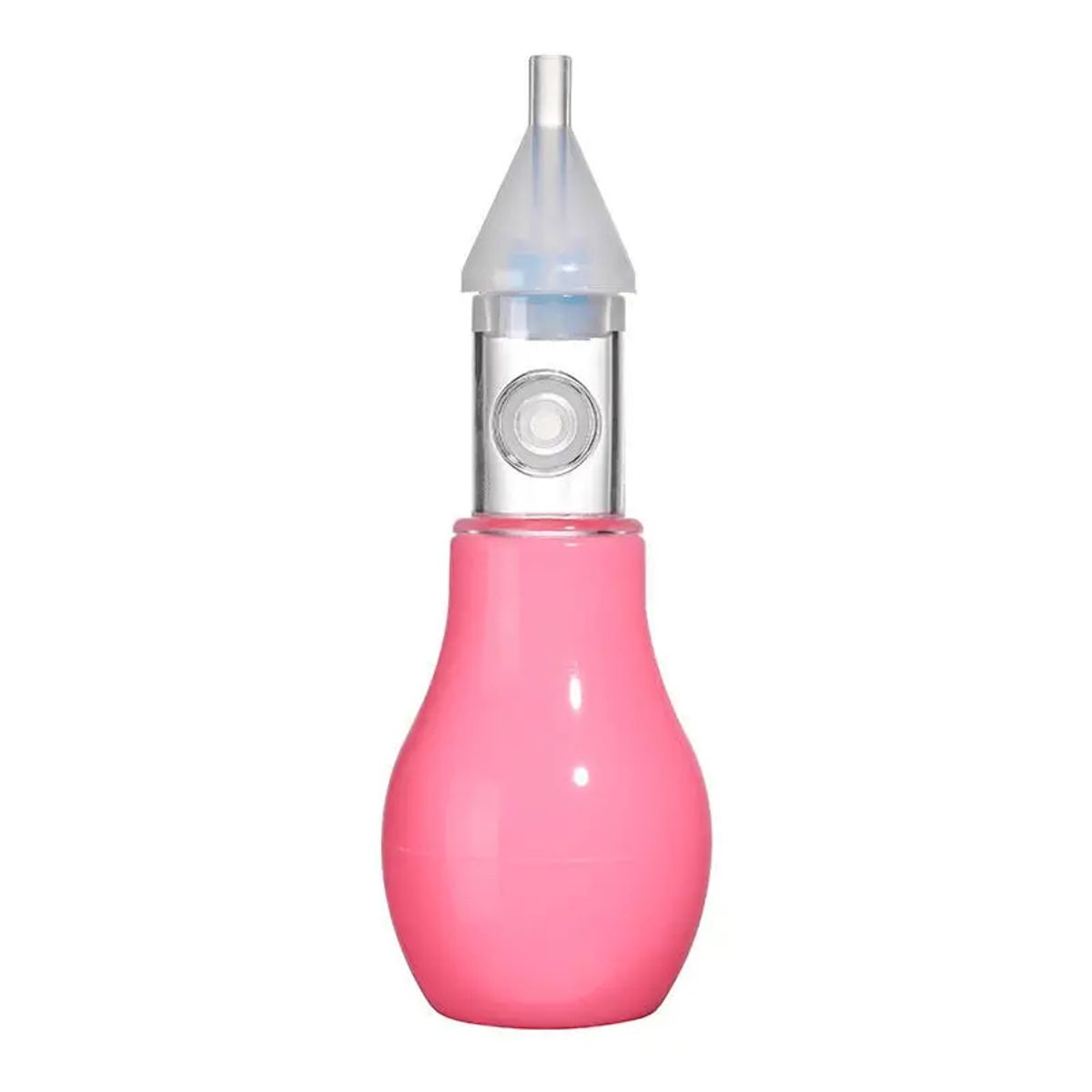 GENERICO - aspirador nasal de silicona para bebés rosa