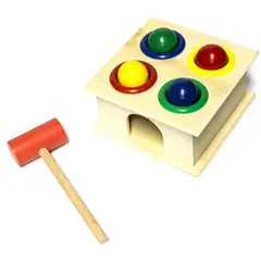 GENERICO - Martillo Chico Juguete Madera Niños