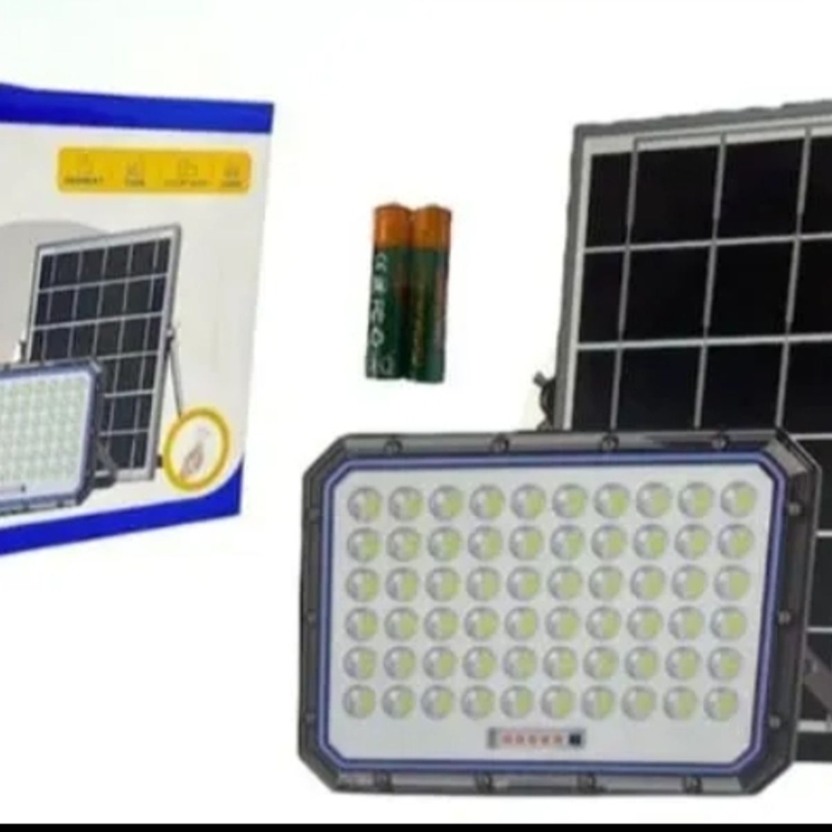GENERICO - Foco con panel Solar Jortan 1000w con control remoto