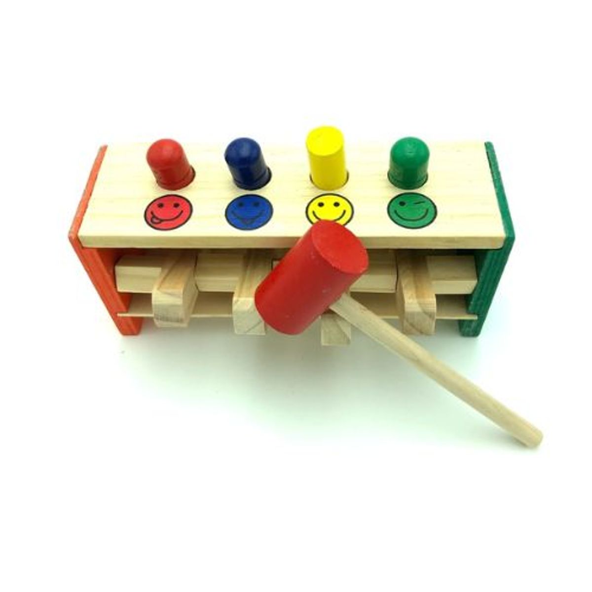 GENERICO - Martillo Saltarín Juguete Madera Niños