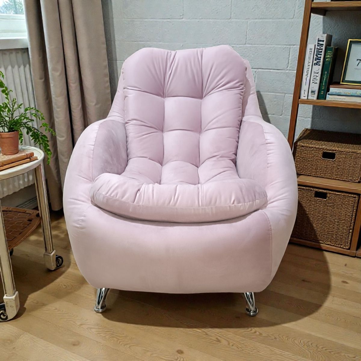 GENERICO - Sillon Mia poltrona individual 90x95x90cm Shuamby