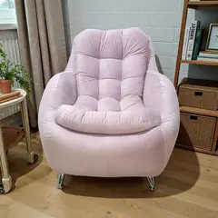 GENERICO - Sillon Mia poltrona individual 90x95x90cm Shuamby