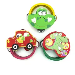 GENERICO - Pandero Chico Juguete Madera Niños