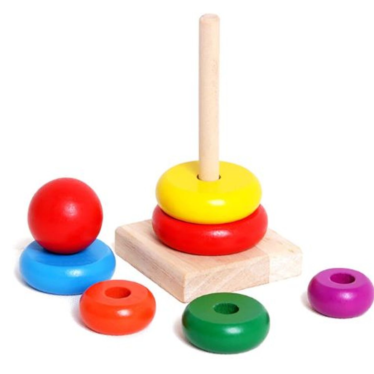 GENERICO - Torre Chica Juguete Madera Juegos