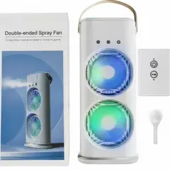 GENERICO - Ventilador Recargable Com Humidicador