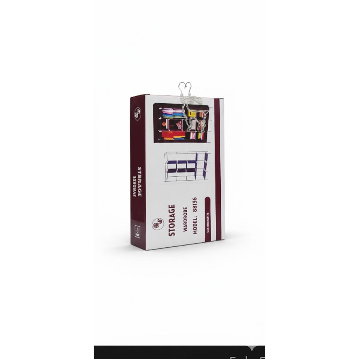 GENERICO - Ropero armable de 3 cuerpos