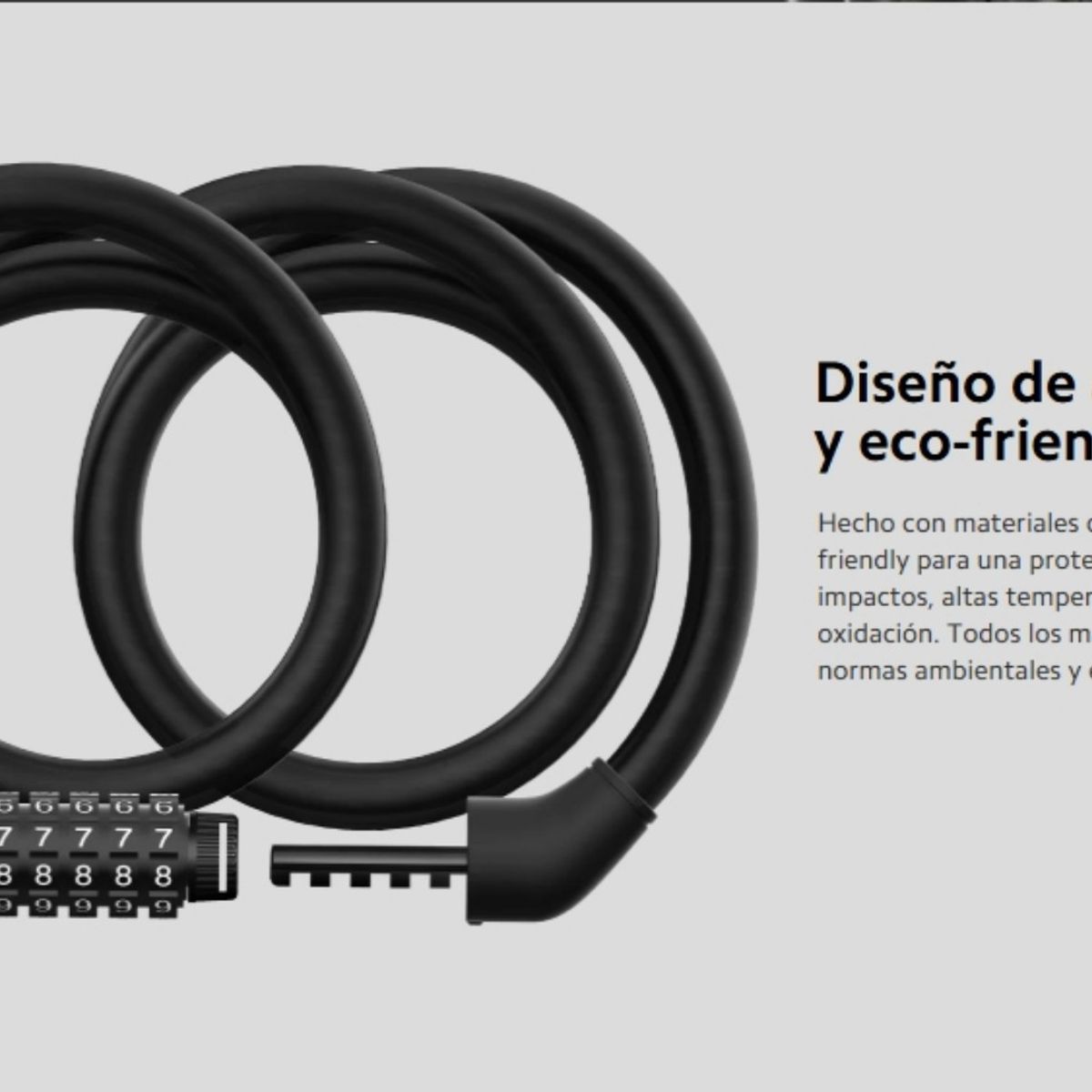 XIAOMI - Xiaomi Electric Scooter Cable Lock