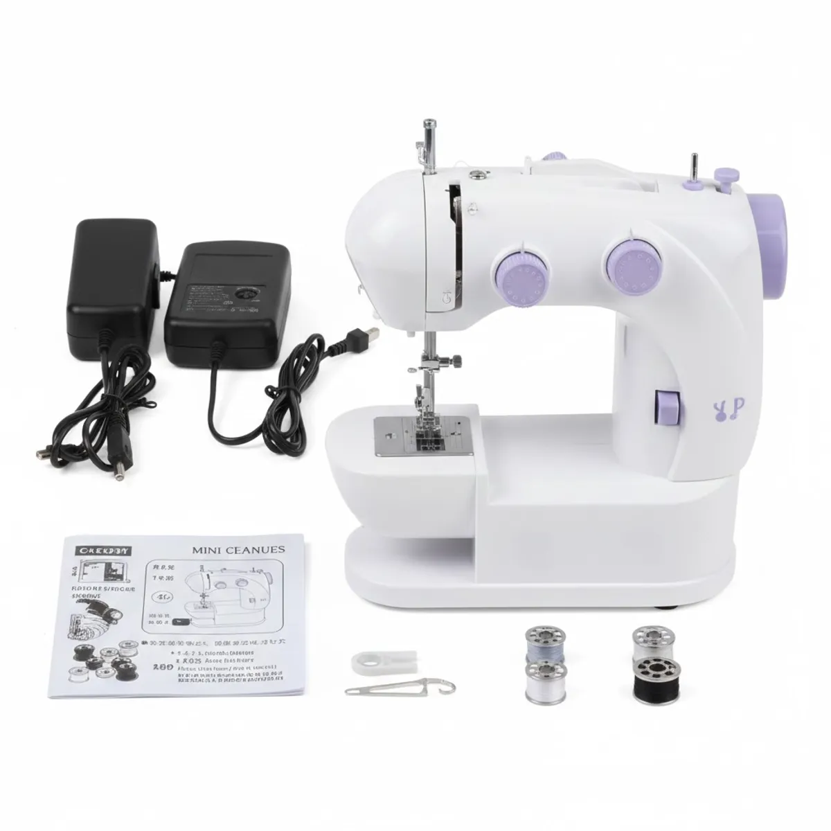 GENERICO - Mini Máquina De Coser Portátil Ligera Todo Uso Sastre Casa