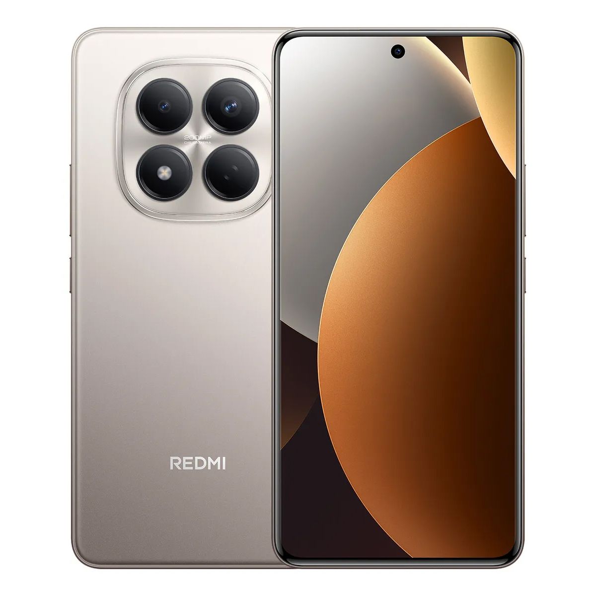 XIAOMI - Smartphone Xiaomi Redmi Note 15 Pro 4G 12GB 256GB Titanio 25100RA69G