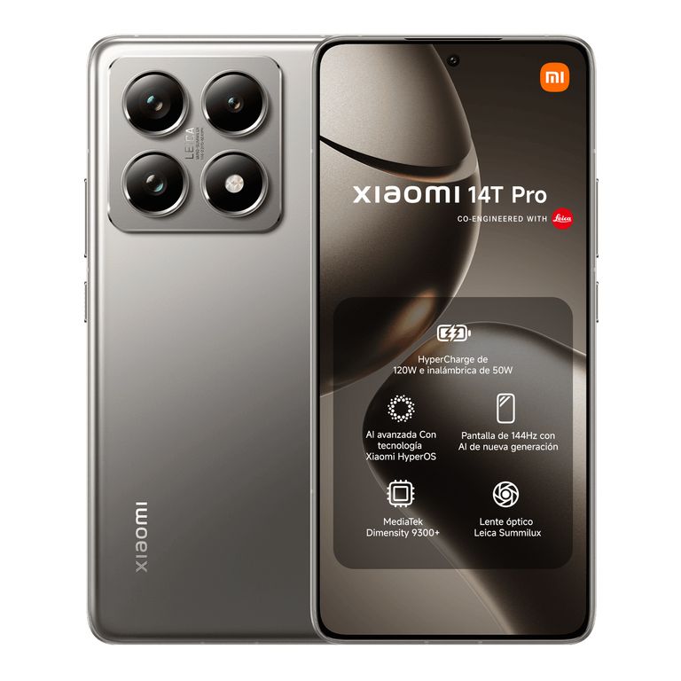 Xiaomi 14T Pro Gris 12 GB + 512 GB