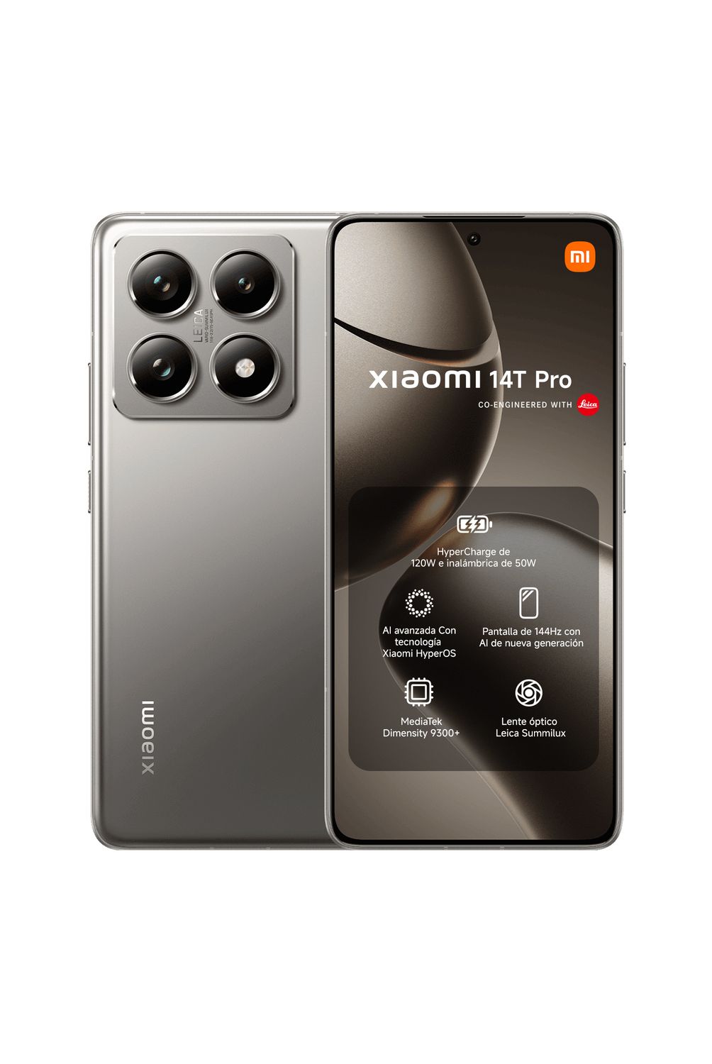 XIAOMI Xiaomi 14T Pro Gris 12 GB + 512 GB | Falabella Chile