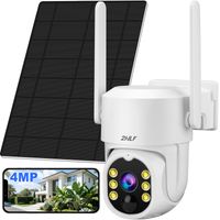 2nlf® 5mp Solar Cámara De Seguridad Wifi Exterior Vigilancia