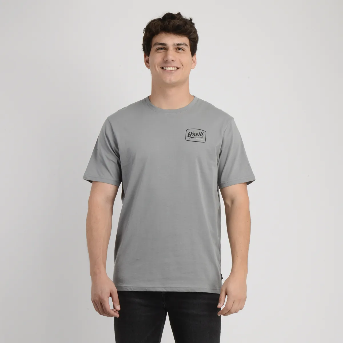 O'NEILL - POLERA MANGA CORTA SWASHBUKLER GRIS