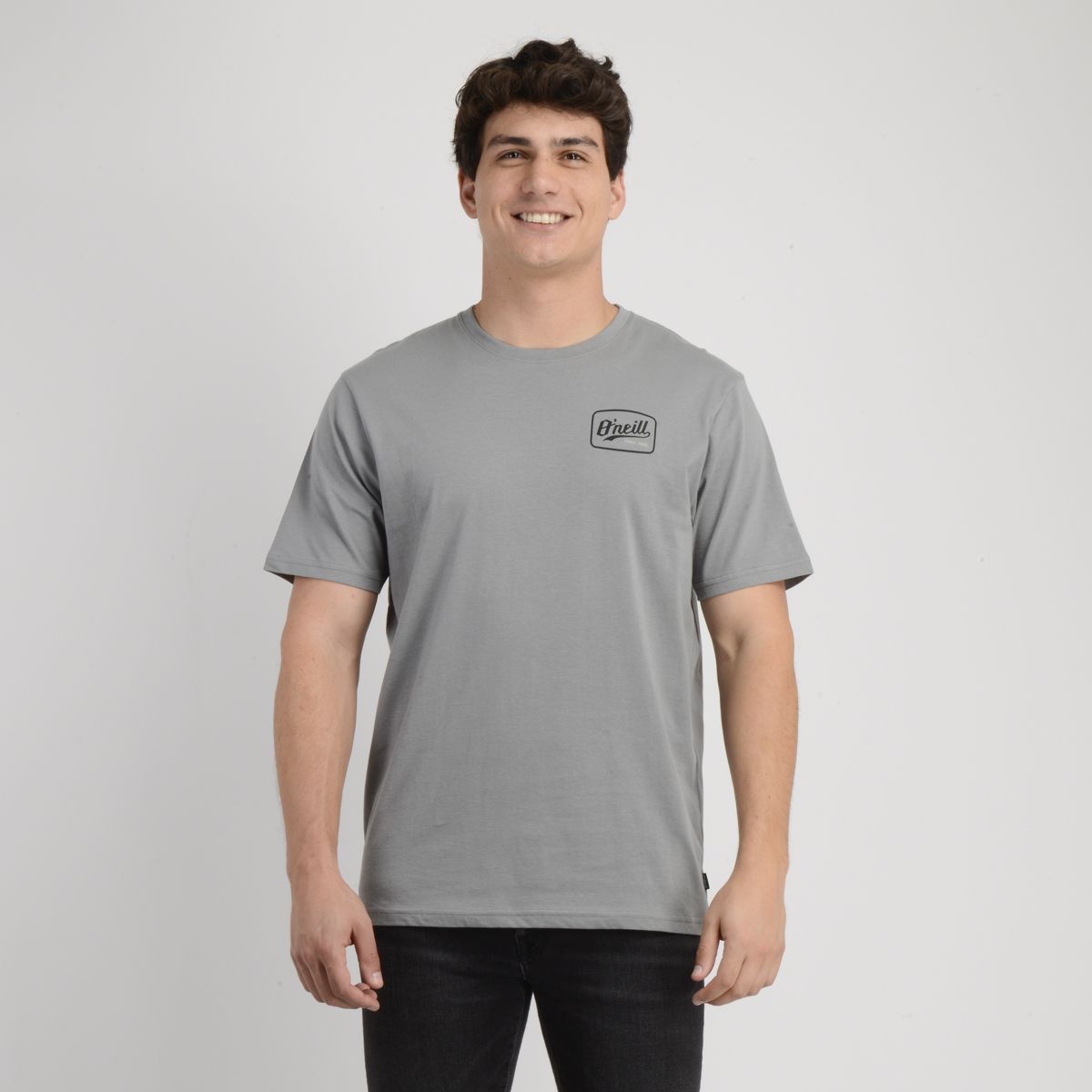 O'NEILL - POLERA MANGA CORTA SWASHBUKLER GRIS