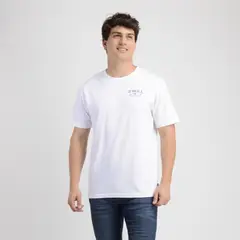 O'NEILL - POLERA MANGA CORTA LAYERED UP BLANCO