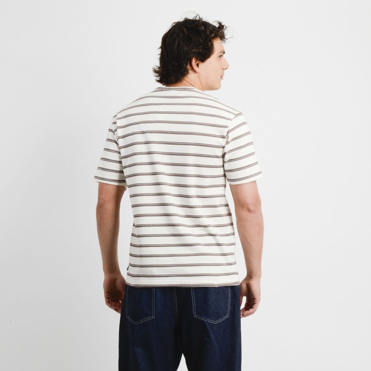 O'NEILL - POLERA MANGA CORTA HIGH LINE BEIGE CLARO
