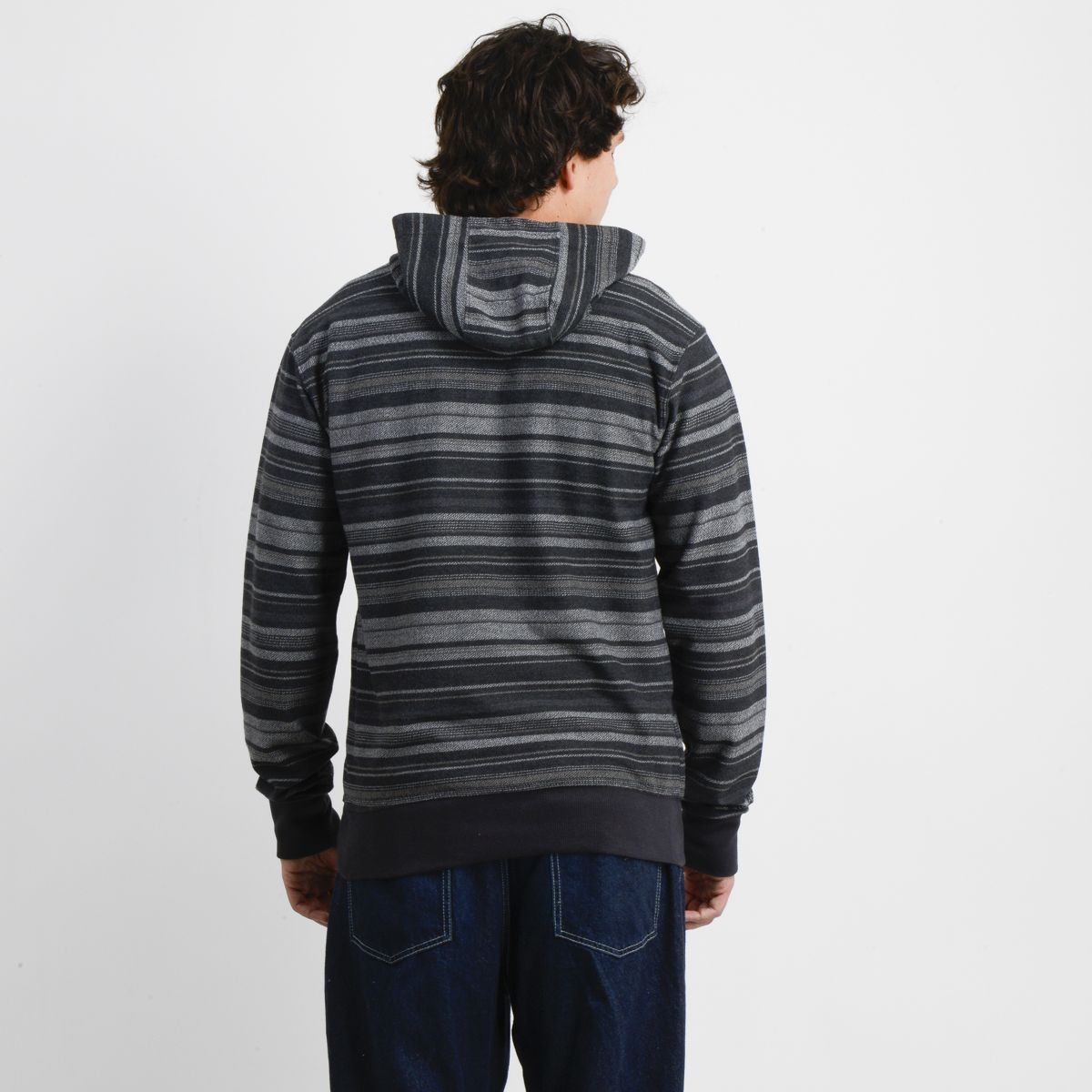 ONEILL - POLERON HOODIE BAVARO STRIPE II NEGRO